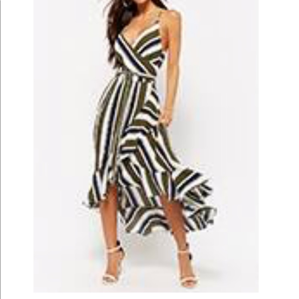 Spaghetti Strapped Wrap Dress NWOT